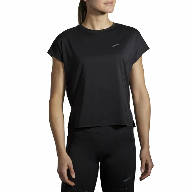 Brooks Women's Sprint Free Short Sleeve (221534) Brooks Women's Sprint Free Short Sleeve (221534) -Darn Tough Shop www brooksrunning com 221534 001 mb sprint free womens short sleeve running shirt 1