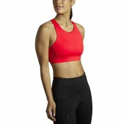Brooks Women's Drive 3 Pocket Run Bra -Darn Tough Shop www brooksrunning com 350080 657 ma drive 3 pocket womens running bra 1