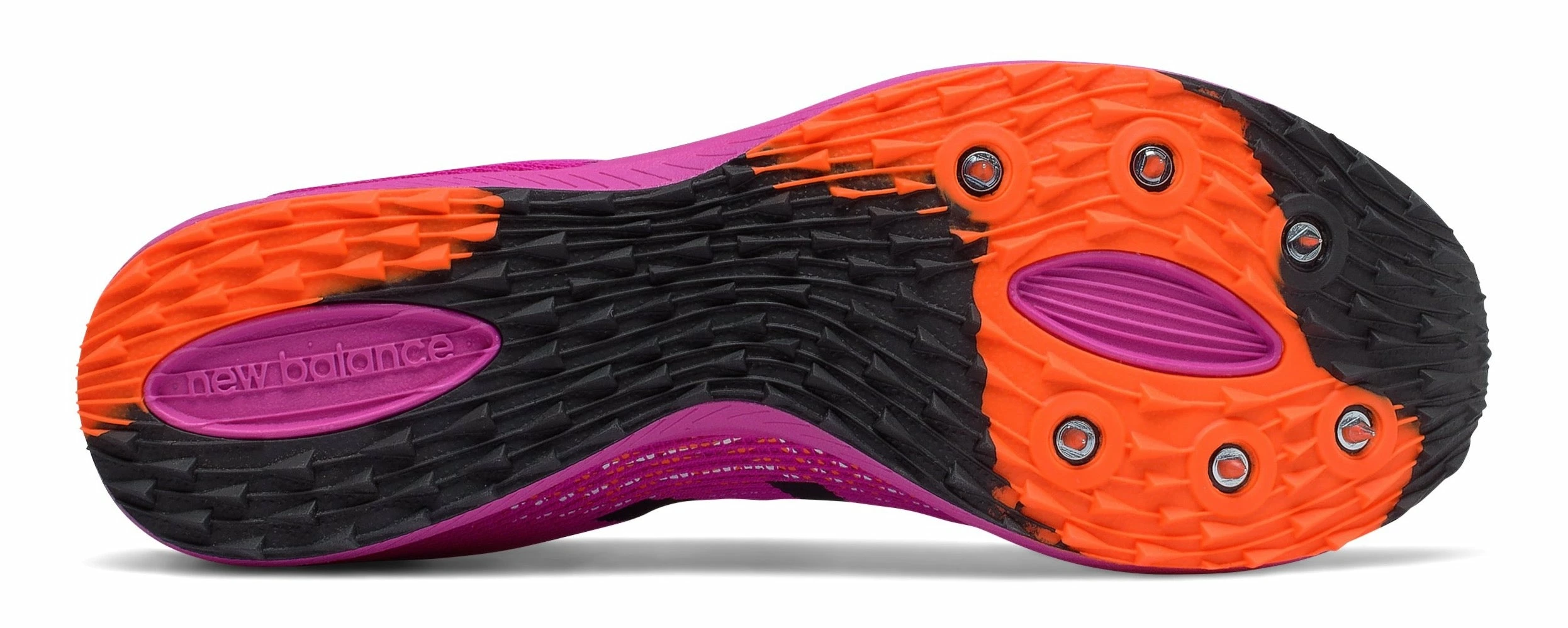 New Balance Women's XC 7 V3 Spike - Poisonberry/Dynomite (WXCS7PO3 B) 6 New Balance Women's XC 7 V3 Spike - Poisonberry/Dynomite (WXCS7PO3 B) - Image 4